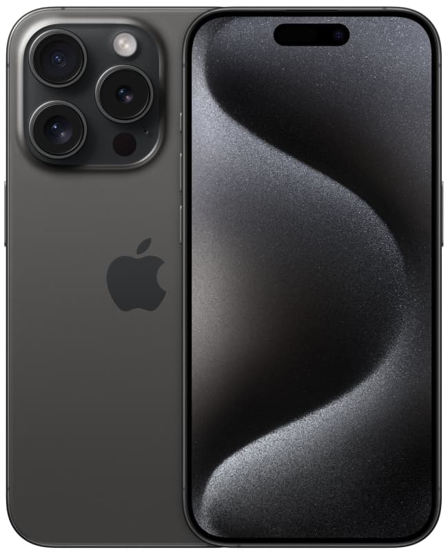 iPhone 15 Pro — Black Titanium